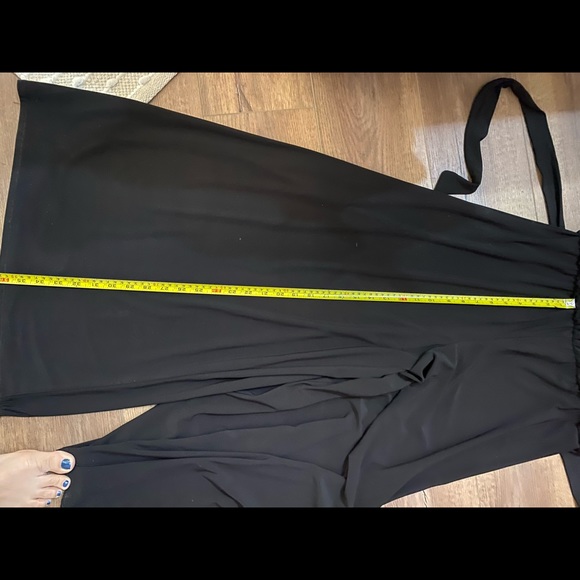 Black with sequence sleeves romper - Picture 4 of 7